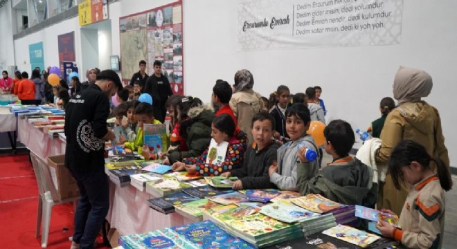 Doğu Anadolu Erzurum  Kitap Fuarı sona erdi